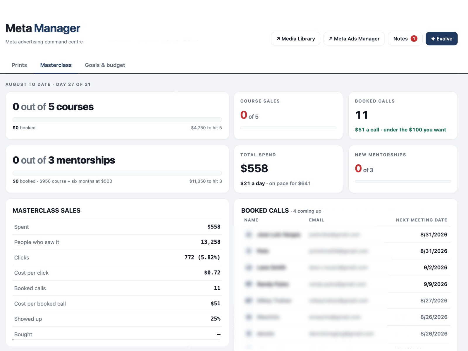 The ad manager